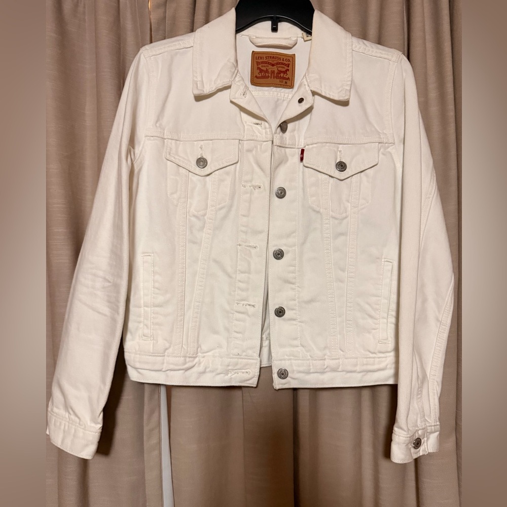 Levi's Women's Cream Jean Jacket